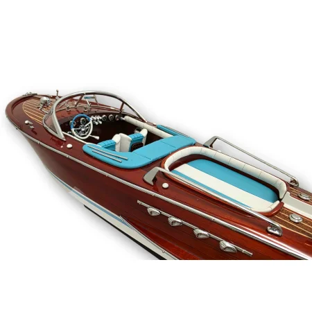 Super Riva Aquarama Lamborghini 50 cm – drewniany model luksusowej, włoskiej łodzi motorowej